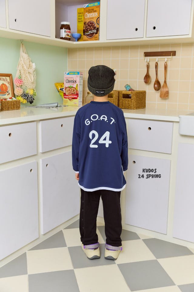 Kudos - Korean Children Fashion - #childofig - Soccoer Jersey Long Sleeve Tee - 9