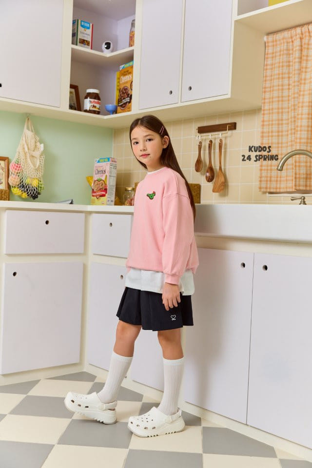 Kudos - Korean Children Fashion - #kidsshorts - Hole In One Sweatshirt - 2