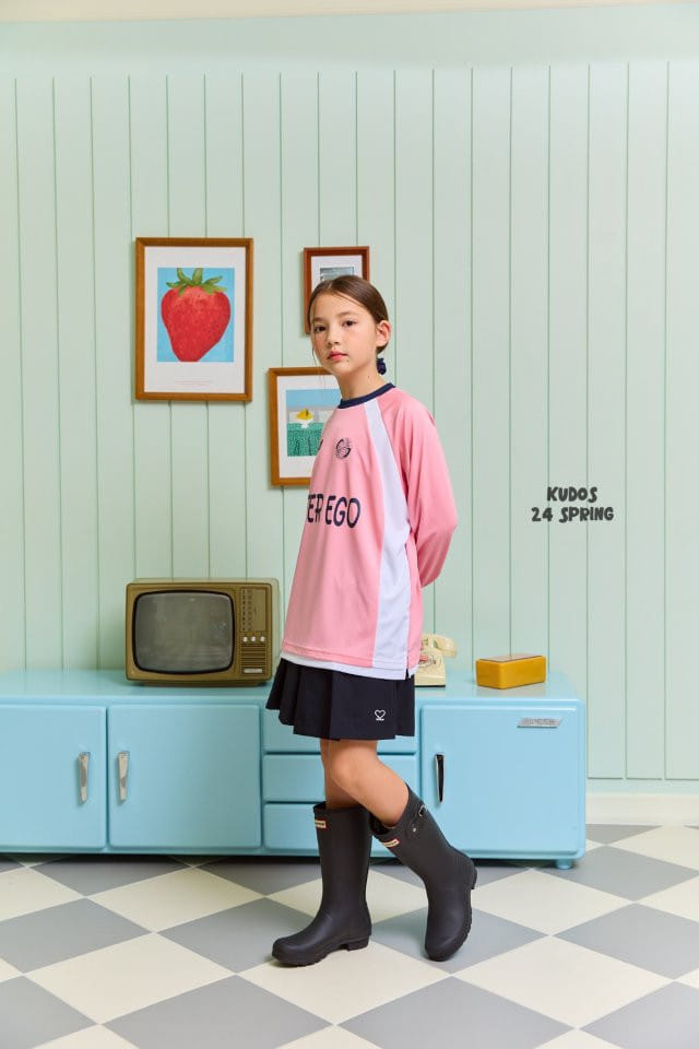 Kudos - Korean Children Fashion - #kidsstore - Soccoer Jersey Long Sleeve Tee - 2