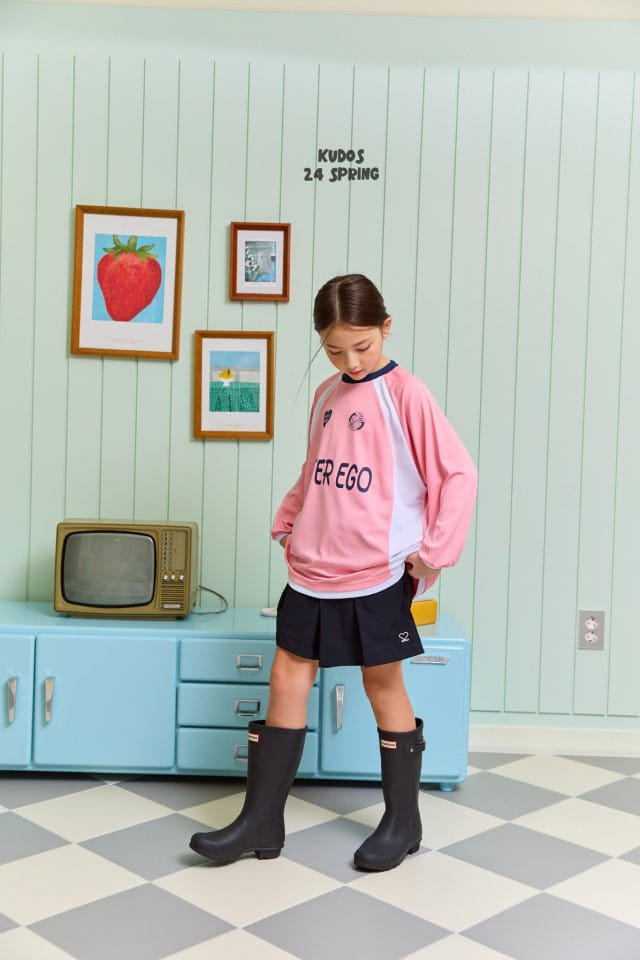 Kudos - Korean Children Fashion - #kidzfashiontrend - Soccoer Jersey Long Sleeve Tee - 3