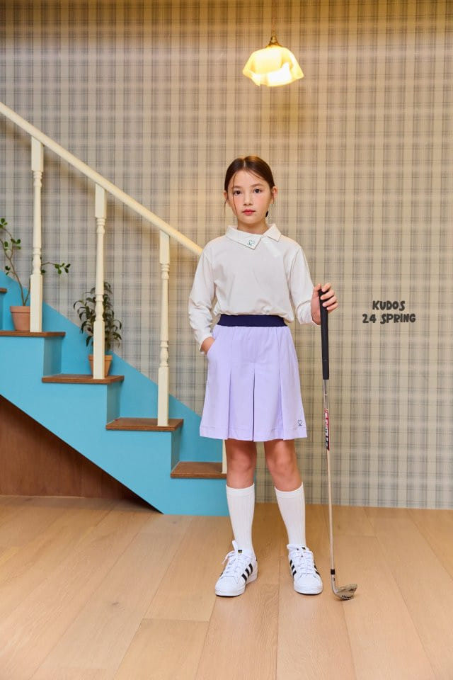 Kudos - Korean Children Fashion - #kidzfashiontrend - Twist Polo Tee - 2