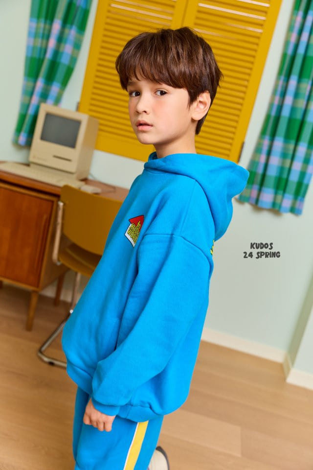 Kudos - Korean Children Fashion - #littlefashionista - World Hoody Sweat Shirt - 7