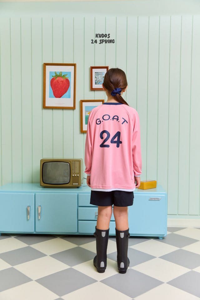 Kudos - Korean Children Fashion - #littlefashionista - Soccoer Jersey Long Sleeve Tee - 5