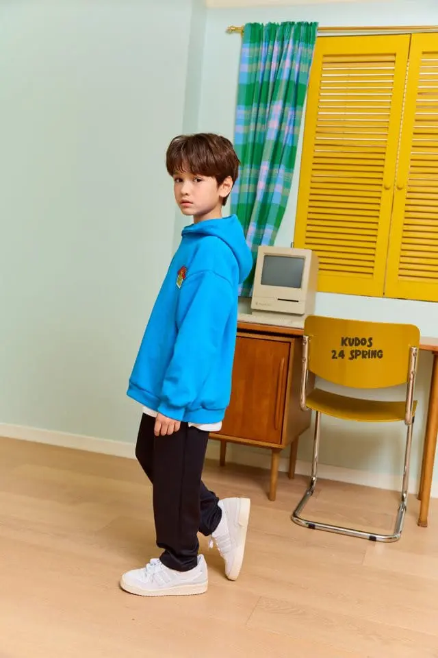 Kudos - Korean Children Fashion - #magicofchildhood - World Hoody Sweat Shirt - 8