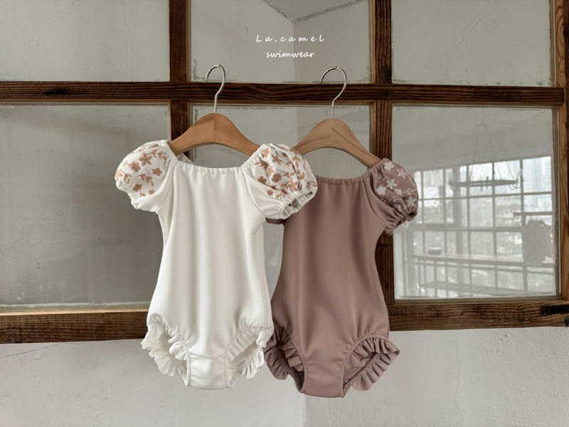 La Camel - Korean Baby Fashion - #babyoutfit - Coco Swim Suit