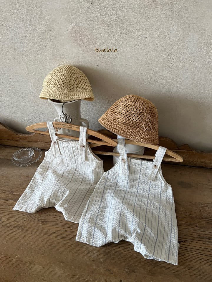 Lala - Korean Baby Fashion - #babyoninstagram - Jerry Dungarees Body Suit - 8