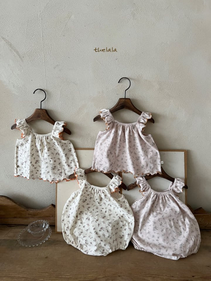 Lala - Korean Baby Fashion - #babyoutfit - Mina Frill Body Suit - 3