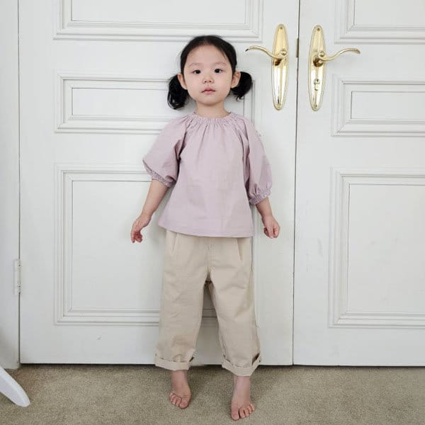 Lenua - Korean Children Fashion - #childofig - Rollin Blouse