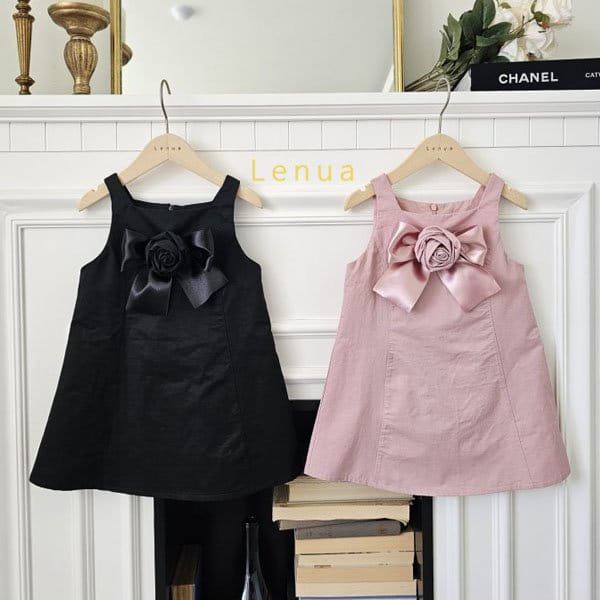 Lenua - Korean Children Fashion - #fashionkids - Rose One-Piece