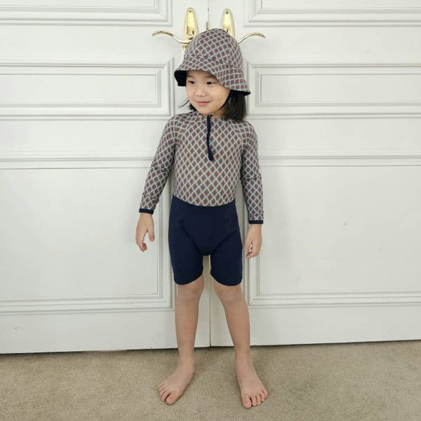 Lenua - Korean Children Fashion - #littlefashionista - Kolin Half Pants Swim Wear