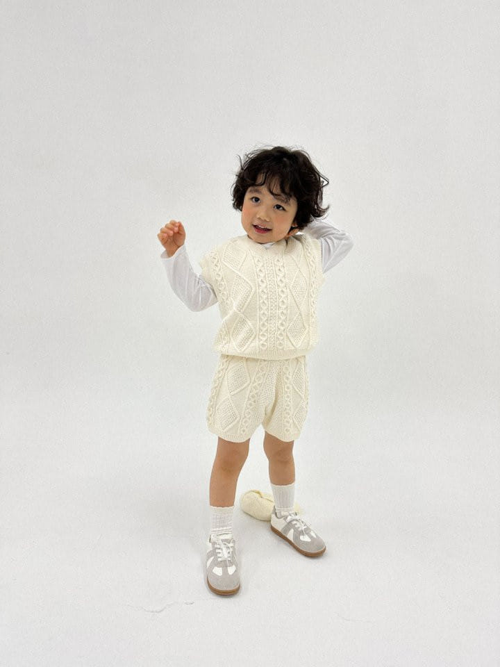 Lolobole - Korean Children Fashion - #Kfashion4kids - Dia Knit Shorts - 8