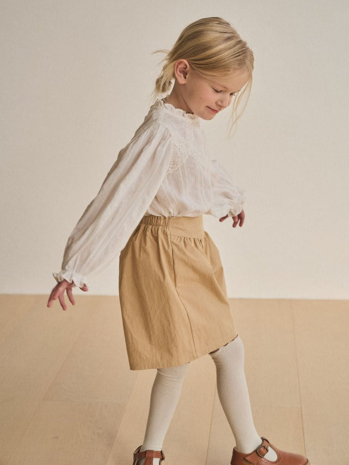 Lolobole - Korean Children Fashion - #childofig - Muzi Saffron Blouse - 7