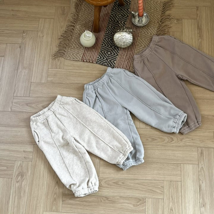 Lolobole - Korean Children Fashion - #childofig - Stitch Jogger Pants