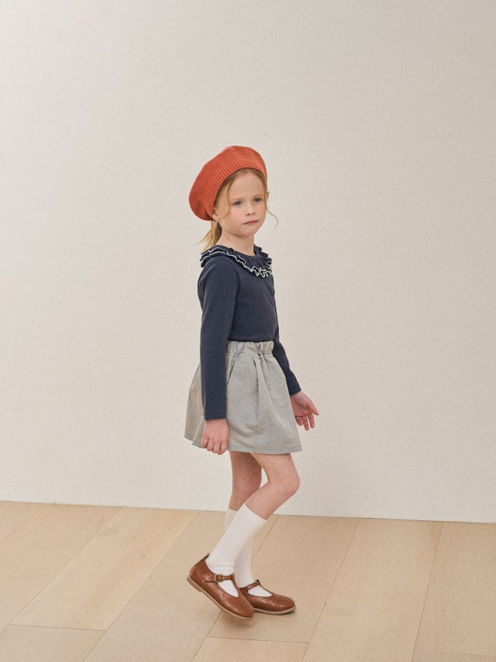 Lolobole - Korean Children Fashion - #childrensboutique - Connected Wrinkle Skirt - 5