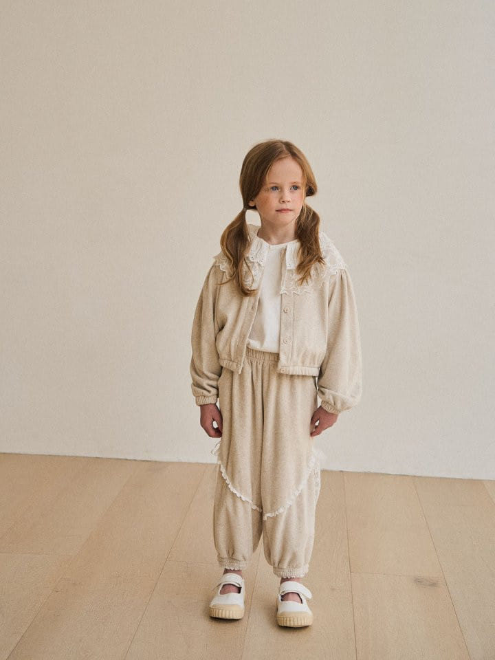 Lolobole - Korean Children Fashion - #childofig - Terry Lace Pants - 4