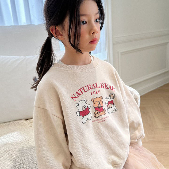 Lolobole - Korean Children Fashion - #childrensboutique - Bear Sweatshirt