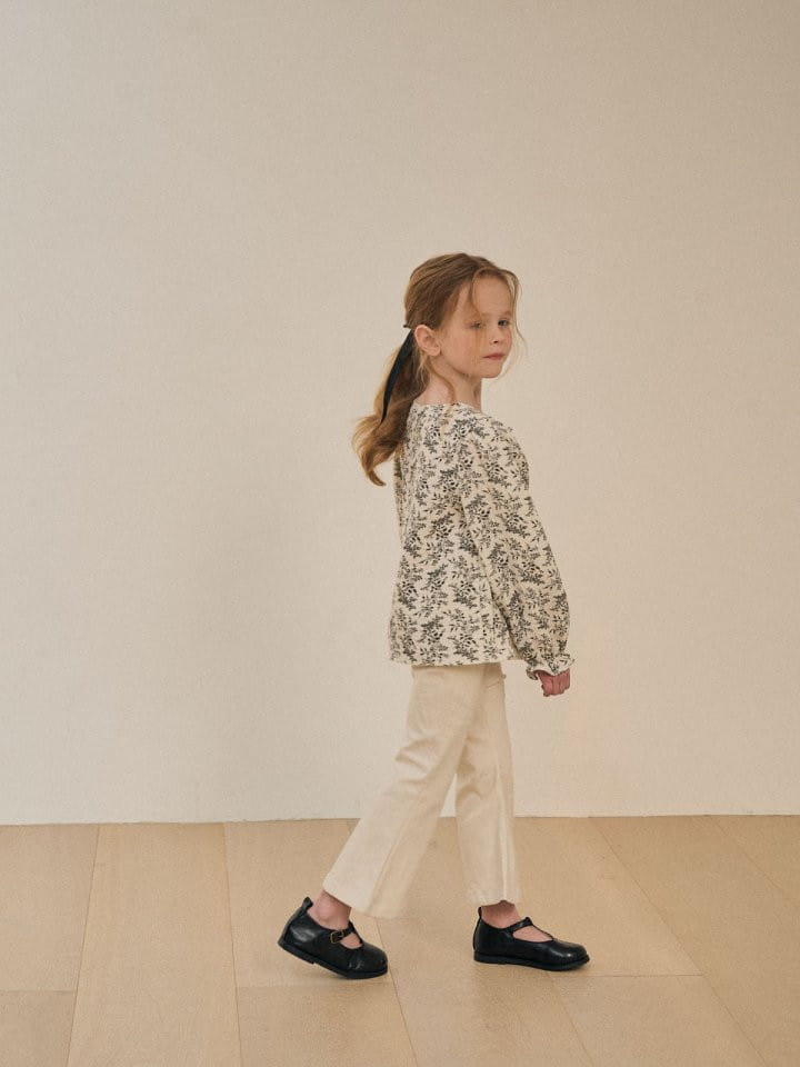 Lolobole - Korean Children Fashion - #designkidswear - Smoke Flower Blouse - 10