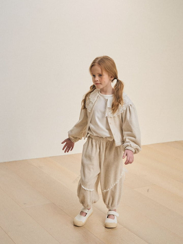 Lolobole - Korean Children Fashion - #discoveringself - Terry Lace Pants - 6