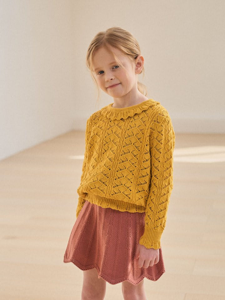 Lolobole - Korean Children Fashion - #discoveringself - Punching Collat Knit - 2