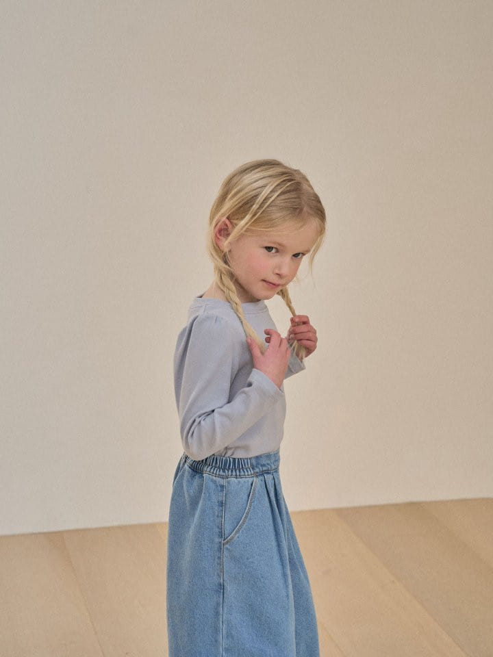 Lolobole - Korean Children Fashion - #fashionkids - Slim Puff Tee - 9