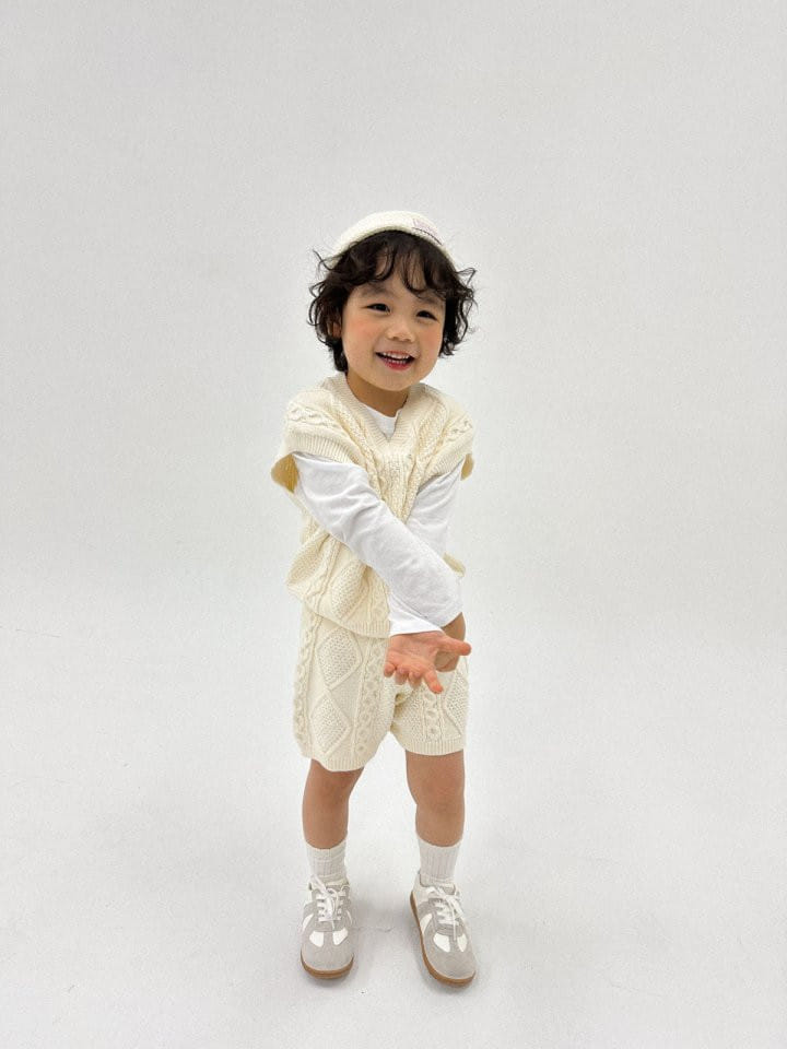 Lolobole - Korean Children Fashion - #discoveringself - Dia Knit Shorts - 4