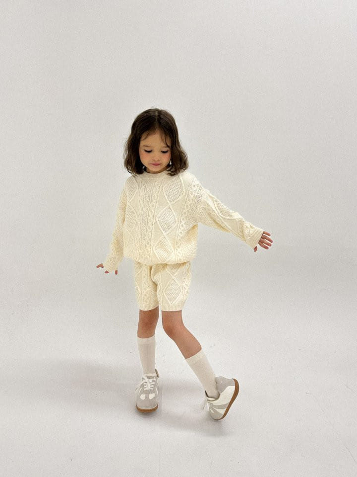 Lolobole - Korean Children Fashion - #littlefashionista - Dia Knit Shorts - 9