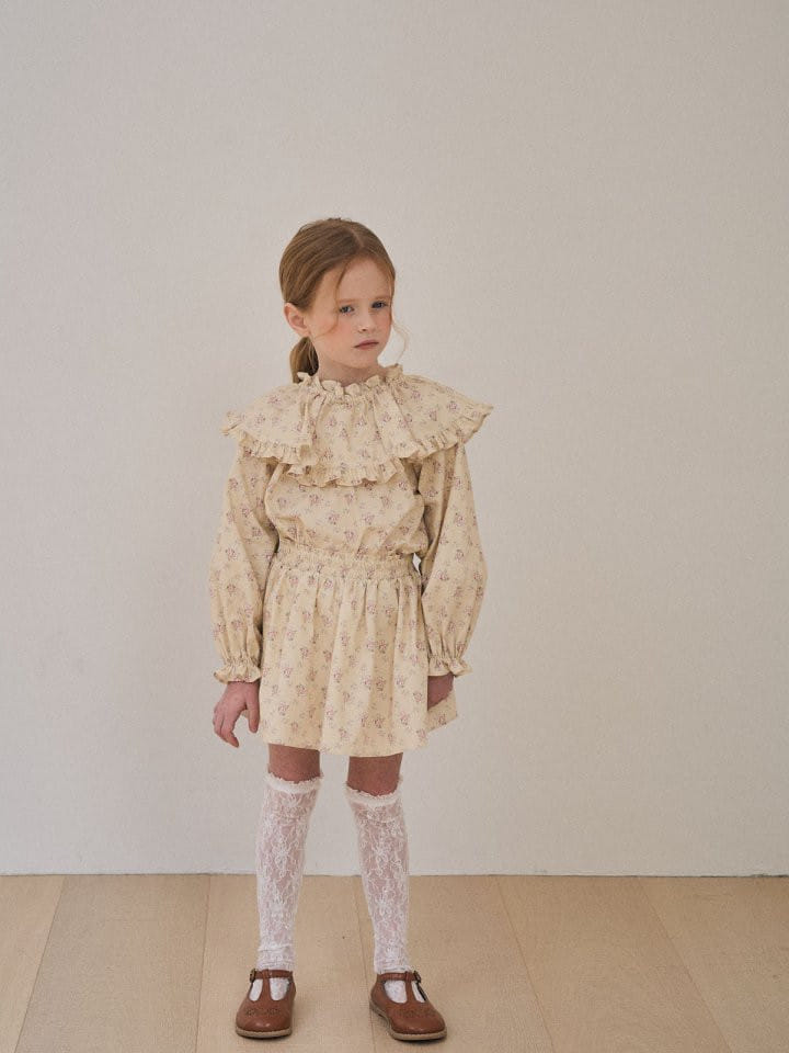 Lolobole - Korean Children Fashion - #minifashionista - Rose Frill Skirt - 5