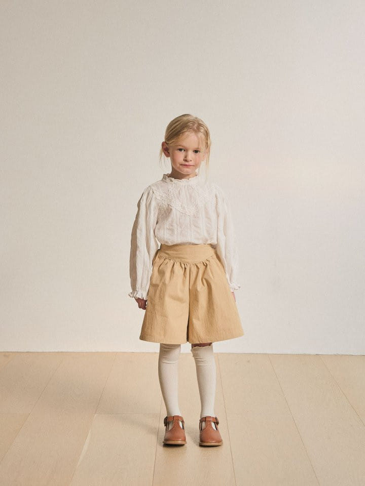 Lolobole - Korean Children Fashion - #prettylittlegirls - Muzi Saffron Blouse - 3