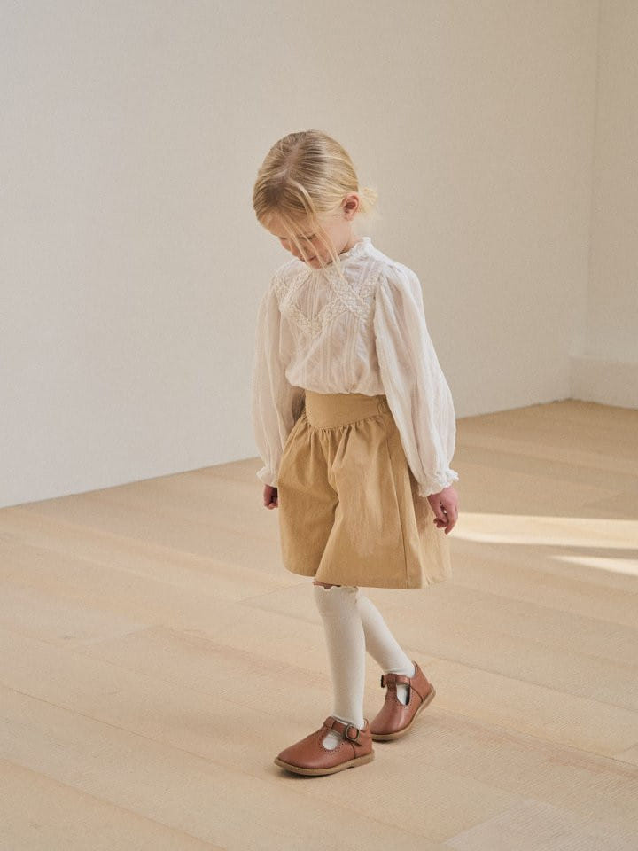 Lolobole - Korean Children Fashion - #stylishchildhood - Muzi Saffron Blouse - 6