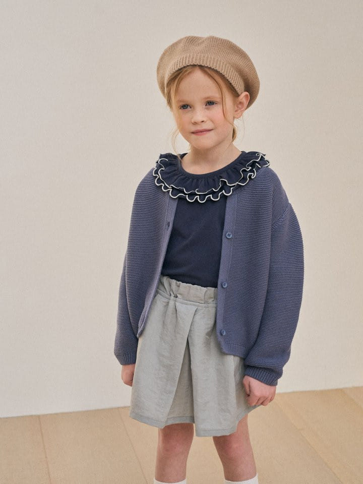 Lolobole - Korean Children Fashion - #stylishchildhood - Connected Wrinkle Skirt - 3