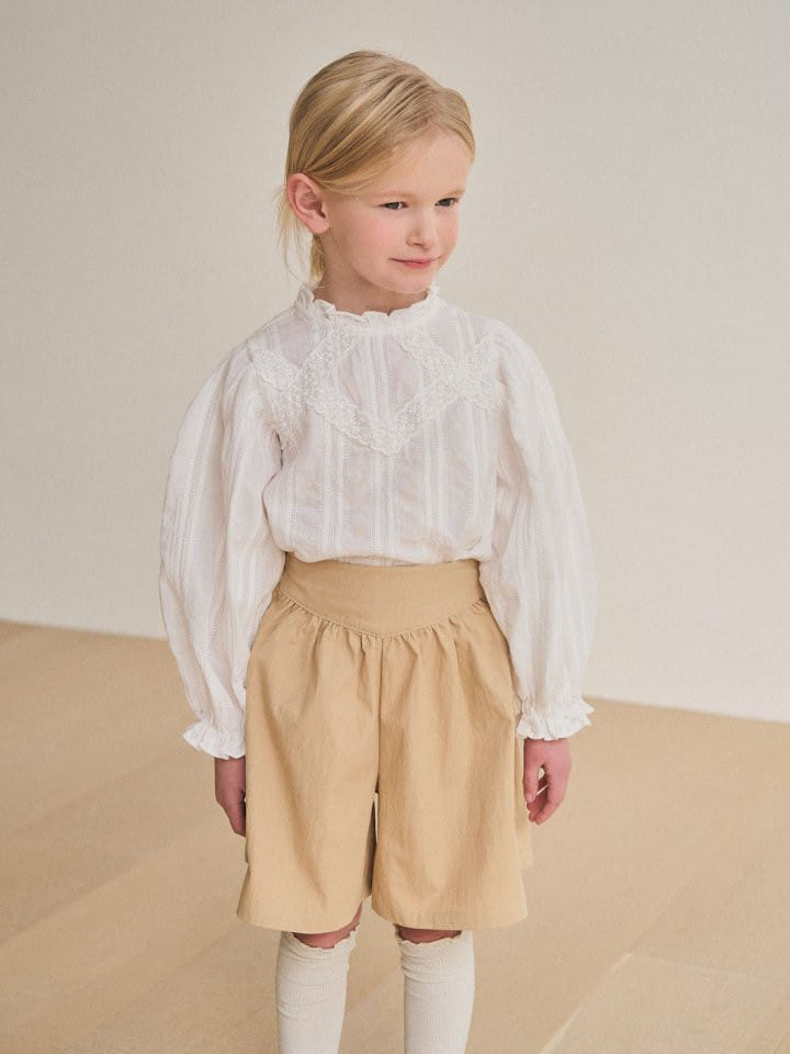 Lolobole - Korean Children Fashion - #prettylittlegirls - Muzi Saffron Blouse - 4