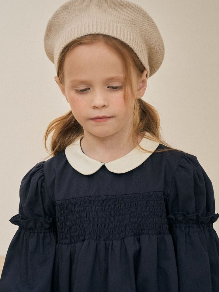 Lolobole - Korean Children Fashion - #todddlerfashion - Hepburn Smoke One-Piece - 10