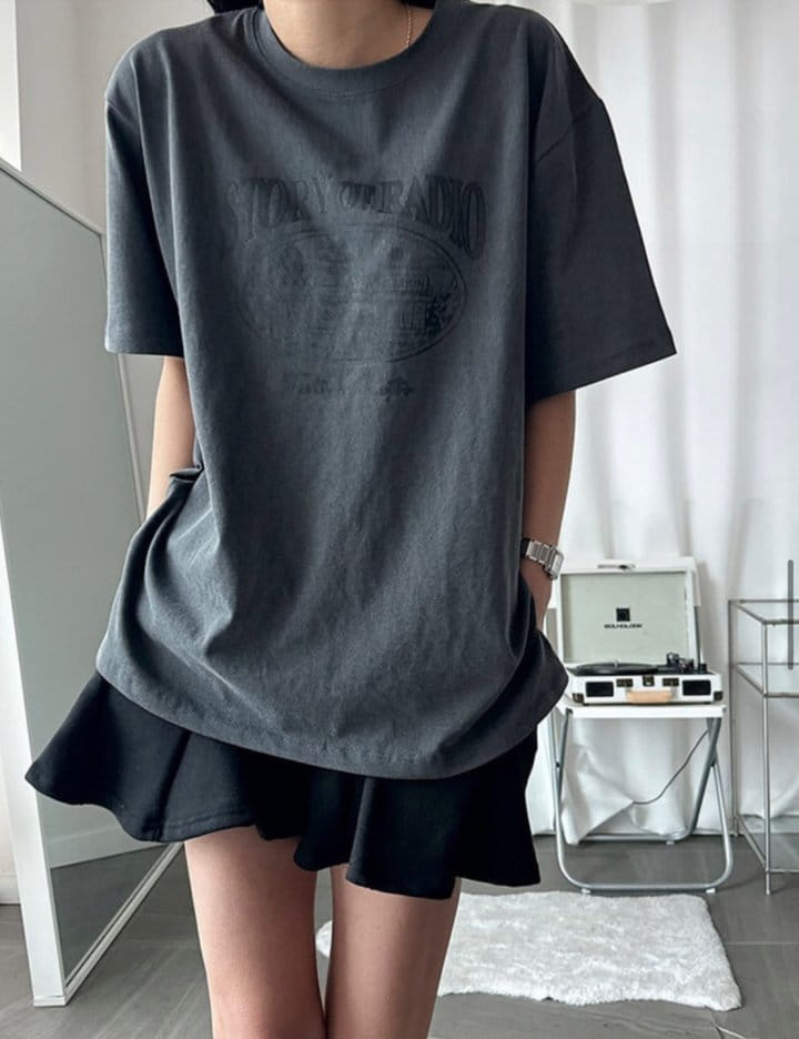 Lowell - Korean Women Fashion - #momslook - Statioin Pigment Tee - 7