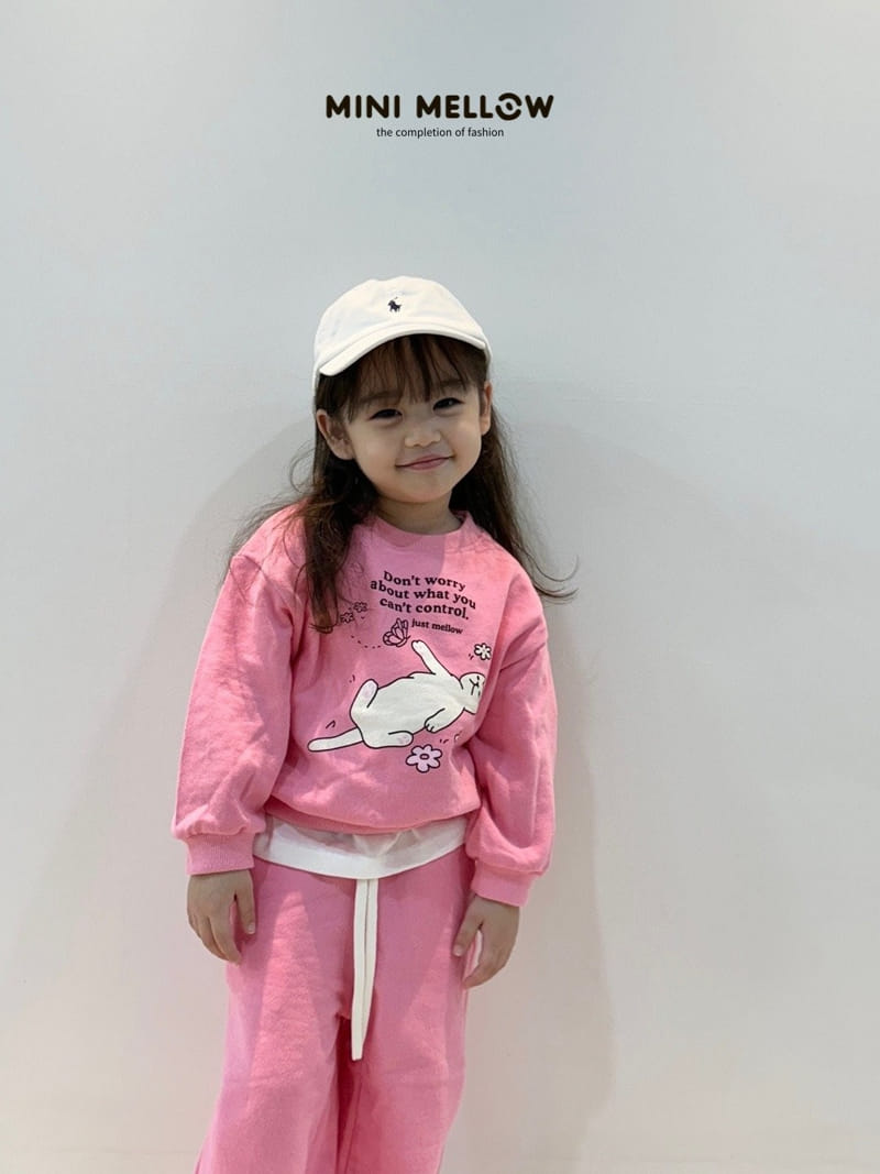 Mini-mellow - Korean Children Fashion - #fashionkids - Cats Mellow Sweatshirt