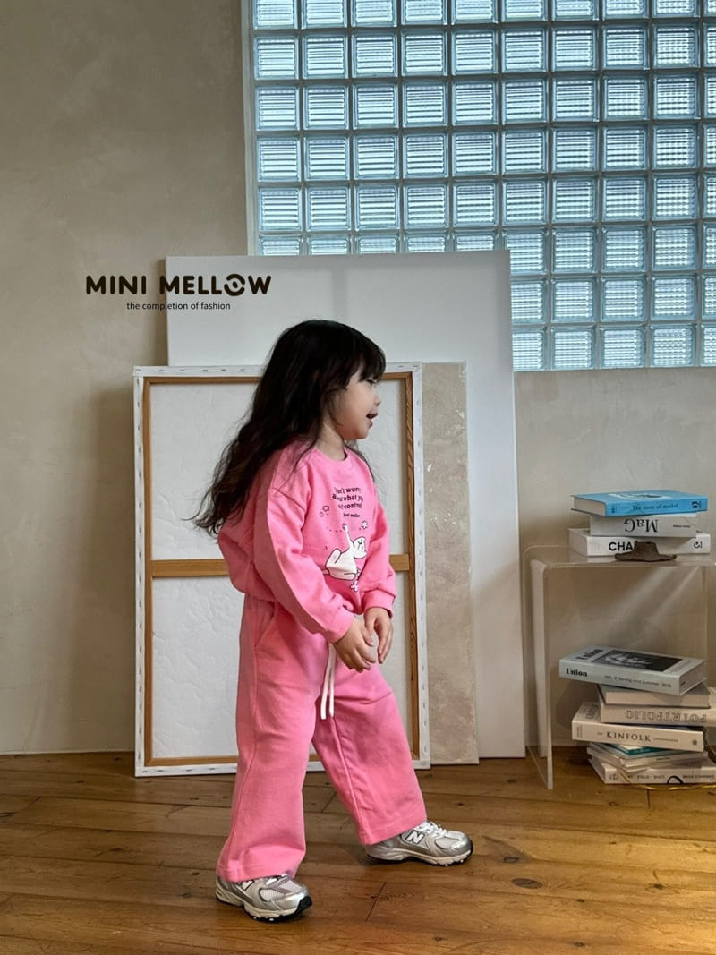 Mini-mellow - Korean Children Fashion - #kidsshorts - Color Wide Pants