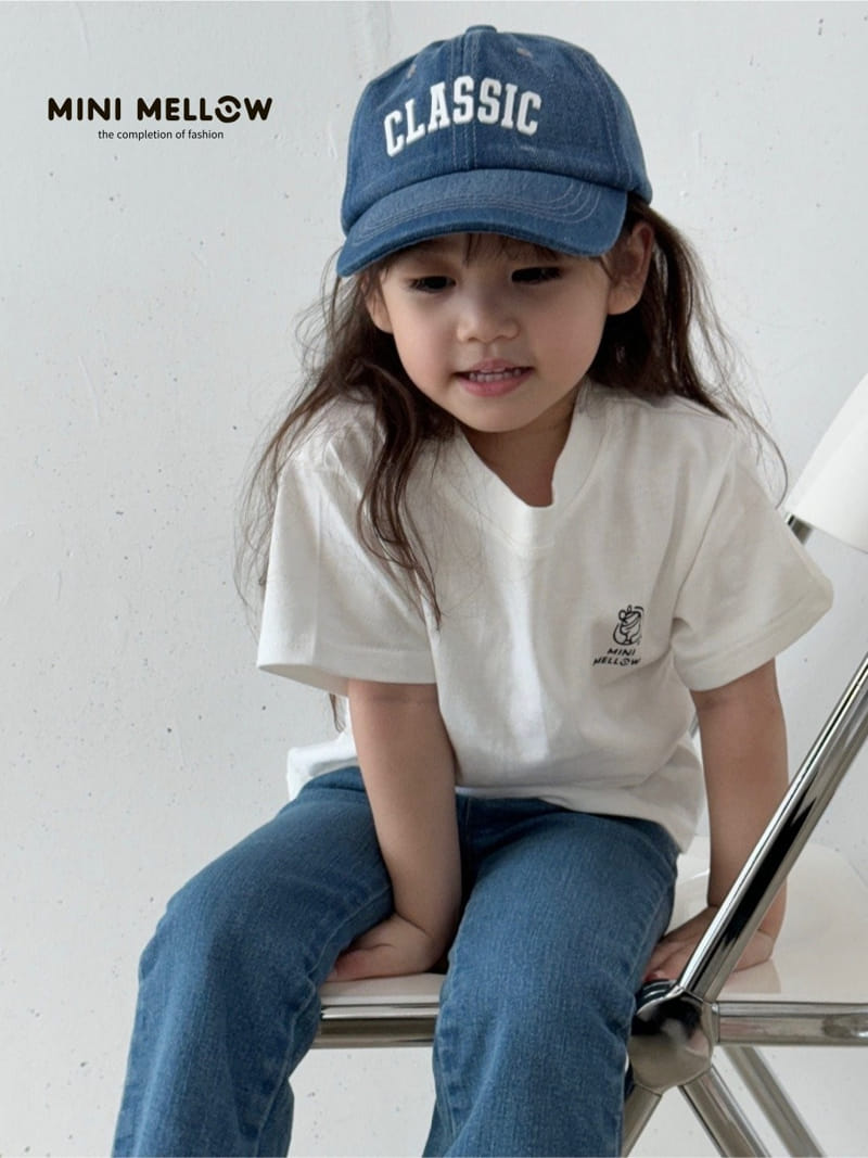 Mini-mellow - Korean Children Fashion - #magicofchildhood - Classic Denim Cap