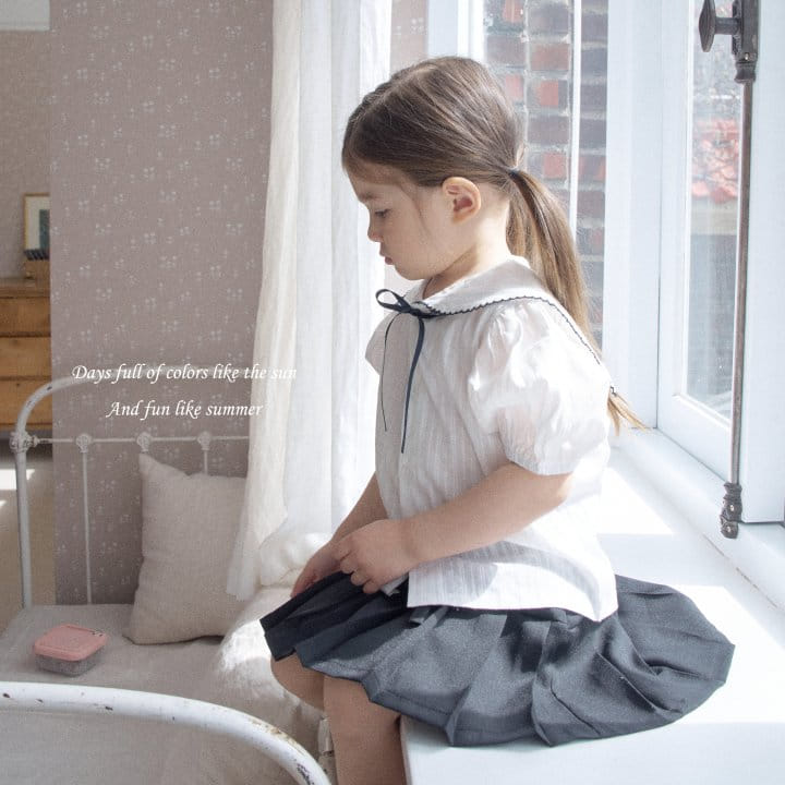 Mkids - Korean Children Fashion - #fashionkids - Merry Wrinkle Skirt