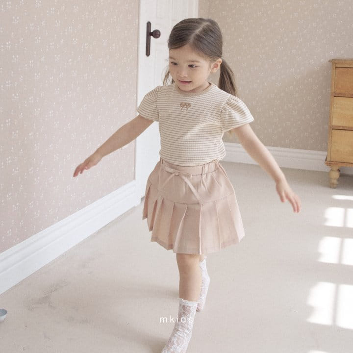 Mkids - Korean Children Fashion - #littlefashionista - Merry Wrinkle Skirt - 6