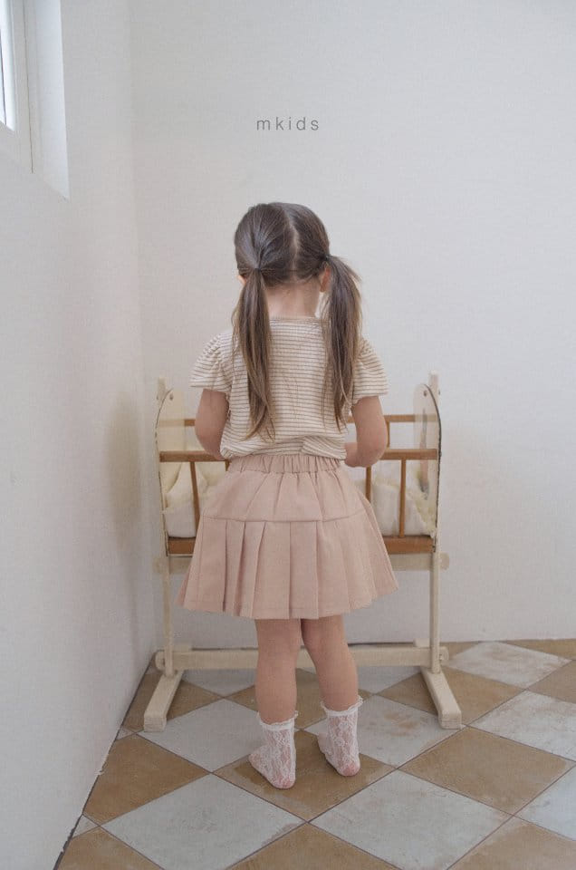 Mkids - Korean Children Fashion - #magicofchildhood - Merry Wrinkle Skirt - 7