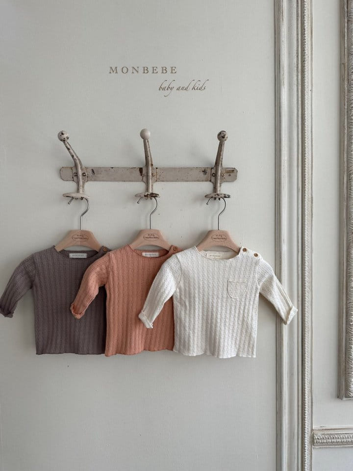 Monbebe - Korean Baby Fashion - #babyoninstagram - Coco Round Tee