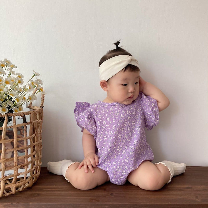 Moran - Korean Baby Fashion - #babyootd - Mist Body Suit - 9