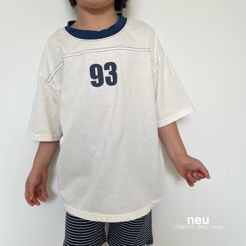 Neu - Korean Children Fashion - #Kfashion4kids - 93 Block Tee - 8