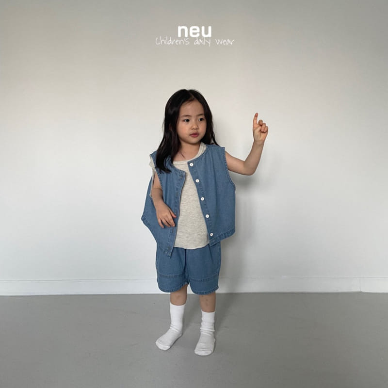 Neu - Korean Children Fashion - #childofig - Crop Vest - 9