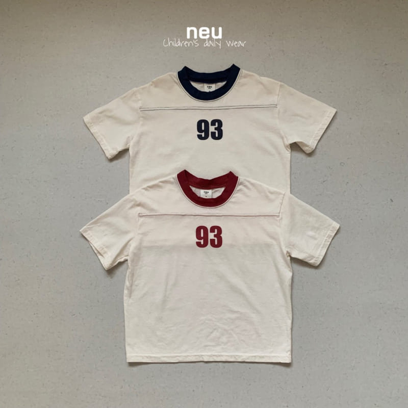 Neu - Korean Children Fashion - #childrensboutique - 93 Block Tee