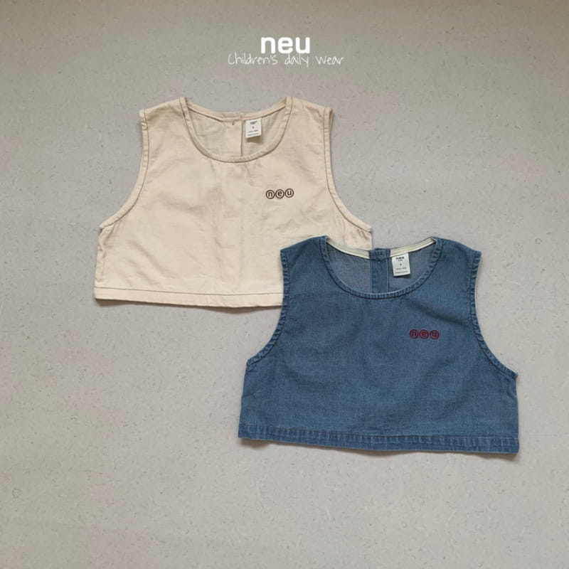 Neu - Korean Children Fashion - #kidsshorts - Crop Vest