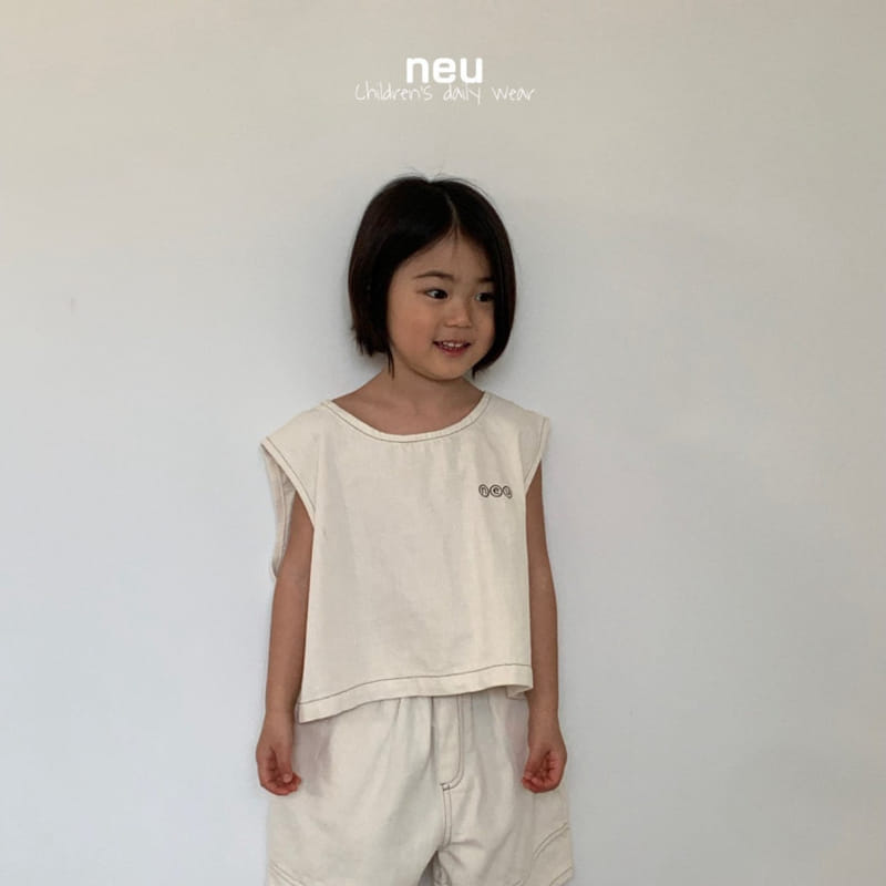 Neu - Korean Children Fashion - #kidsstore - Crop Vest - 2