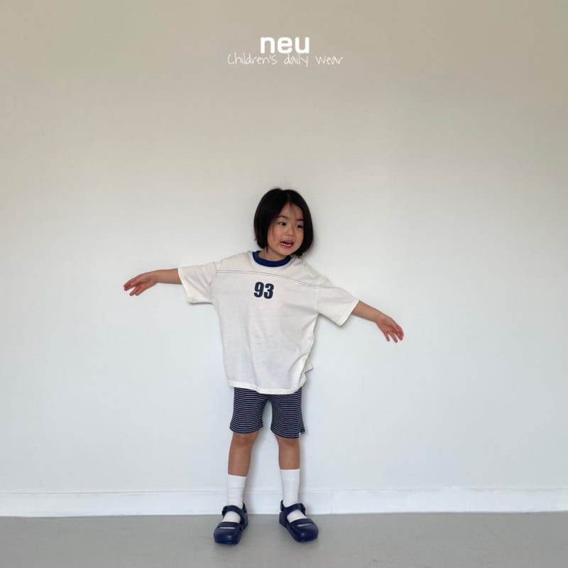 Neu - Korean Children Fashion - #littlefashionista - 93 Block Tee - 9