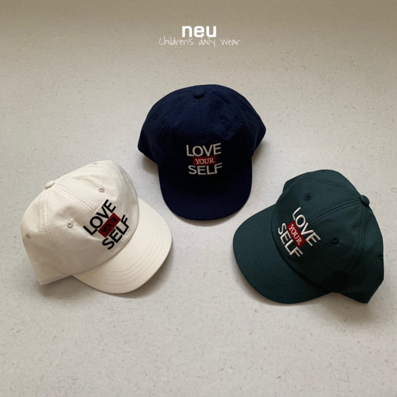 Neu - Korean Children Fashion - #magicofchildhood - Love Ball Cap