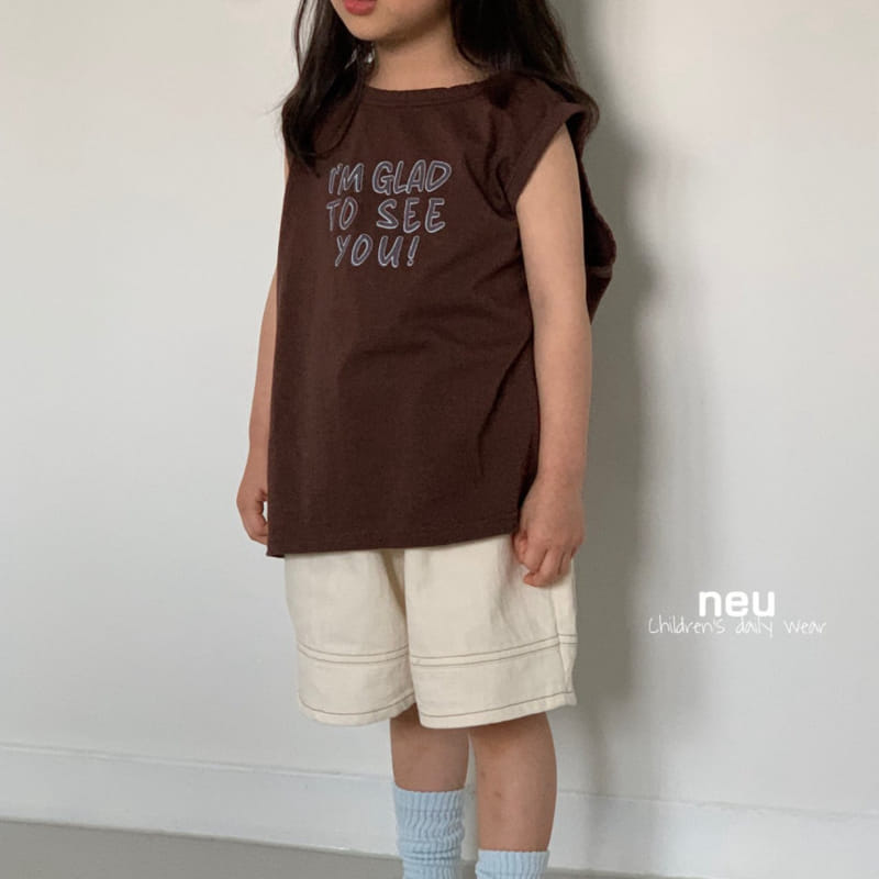 Neu - Korean Children Fashion - #magicofchildhood - Round Denim Pants - 7