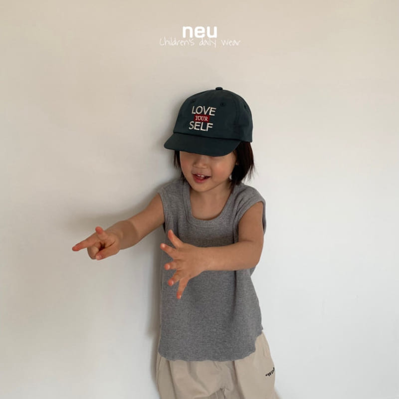 Neu - Korean Children Fashion - #minifashionista - Love Ball Cap - 2